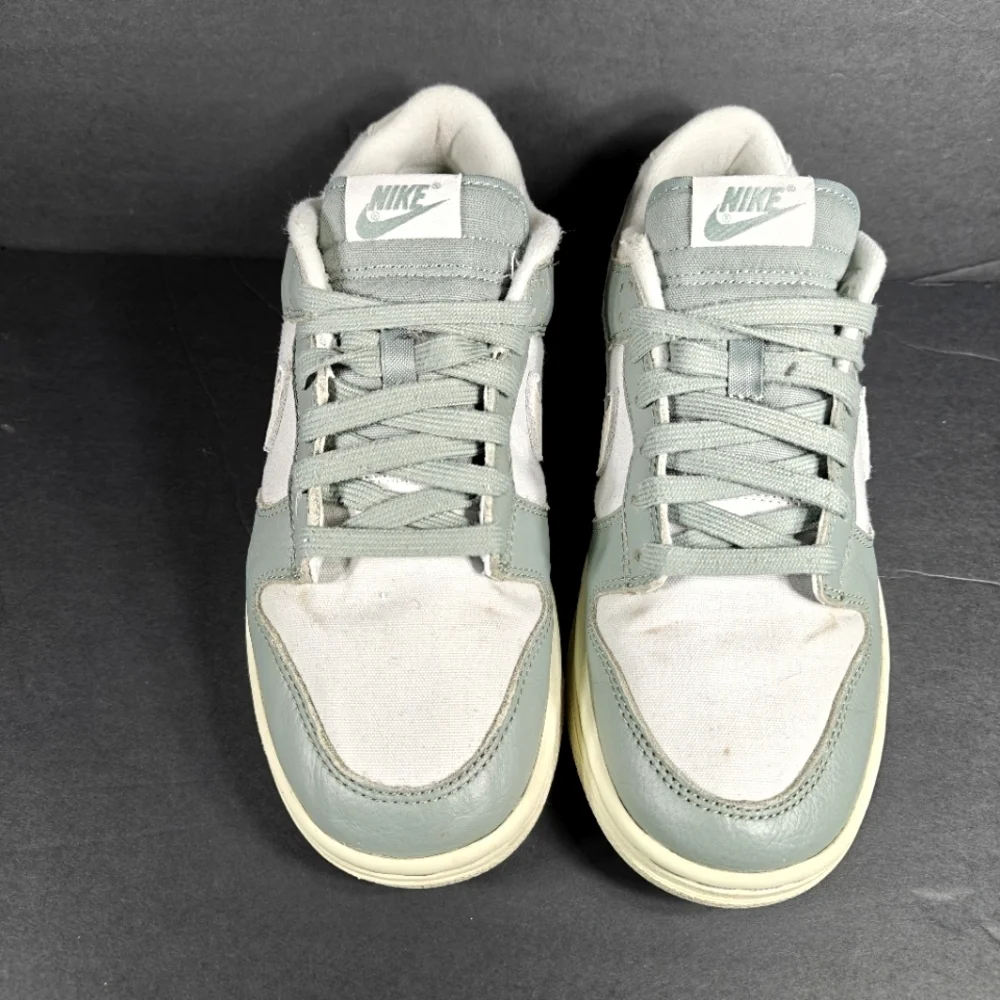 Nike Dunk Low PRM Mica Retro Green Sage Ivory White Shoes Men's Sneakers Size 8